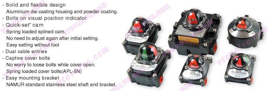 Features of HKC APL Limit Switch Box